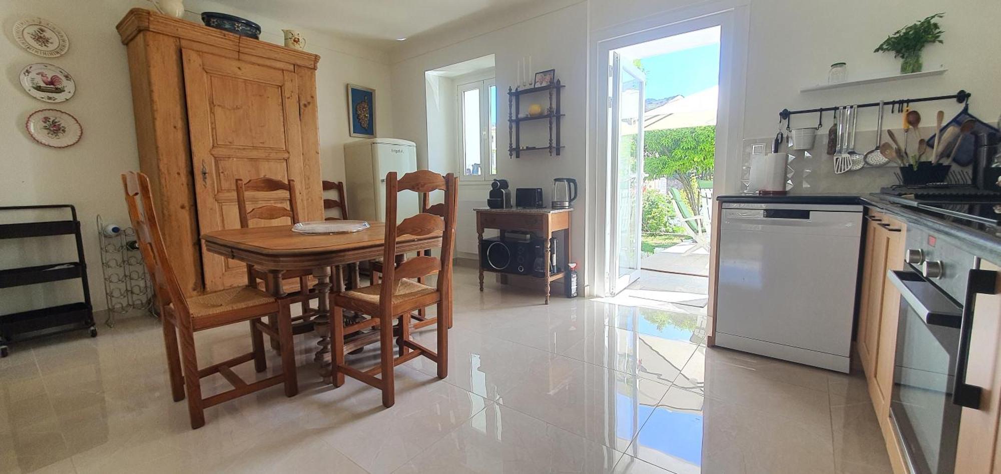 Charmant Appartement En Rez De Jardin Sartène Exteriör bild