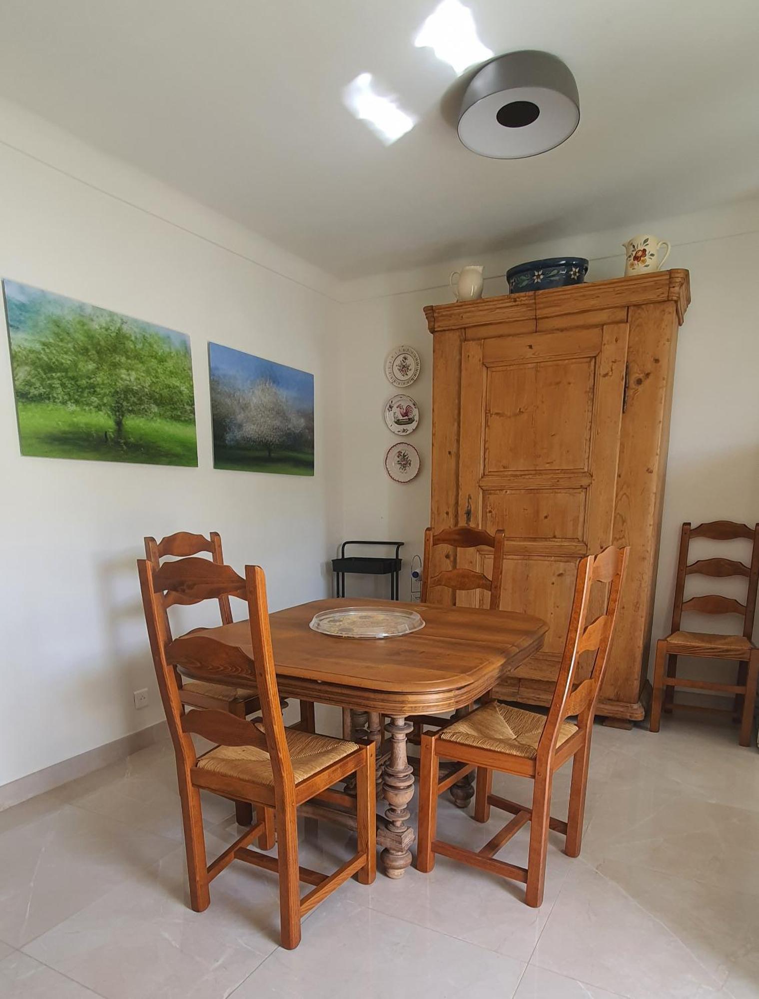 Charmant Appartement En Rez De Jardin Sartène Exteriör bild
